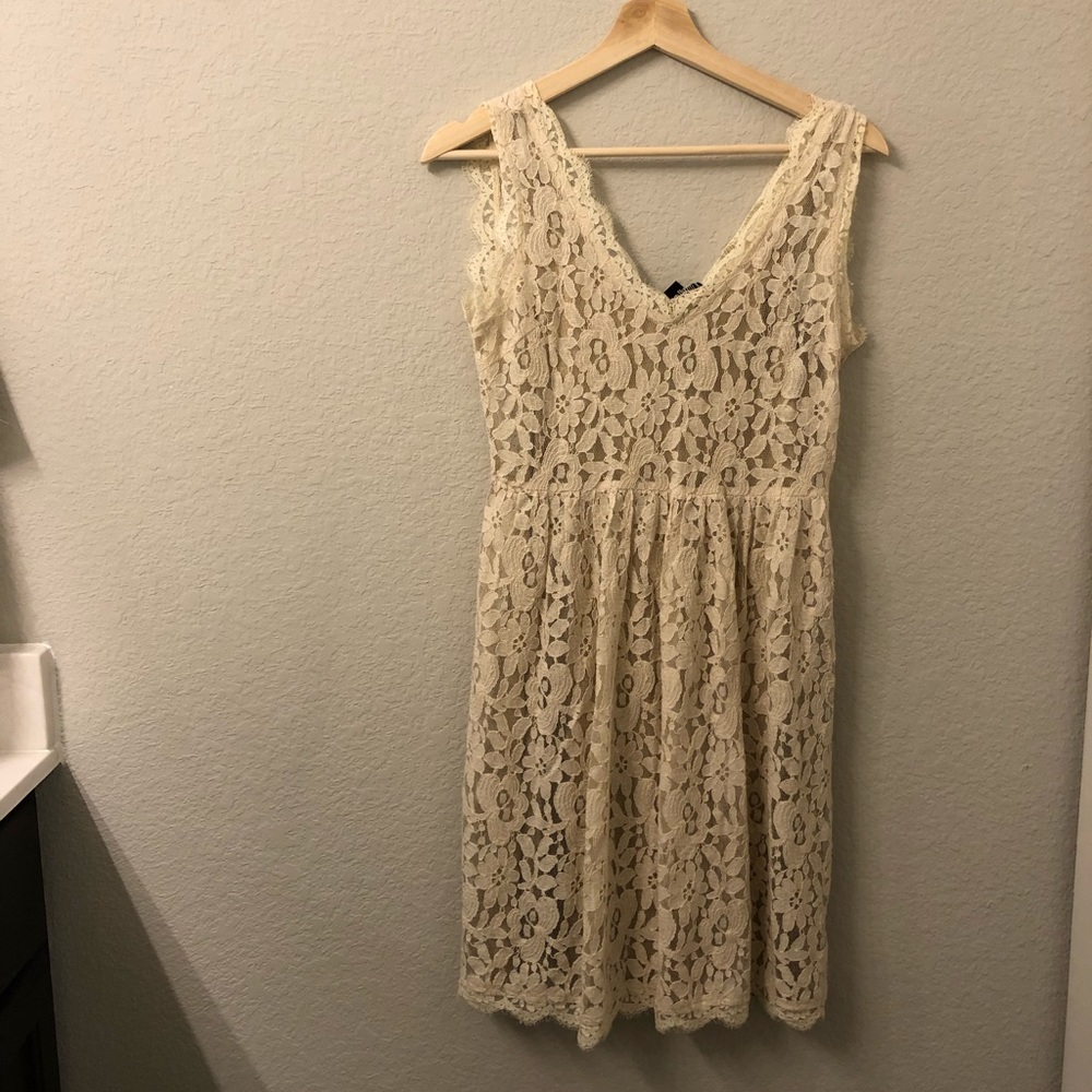 Lace Anthro Dress